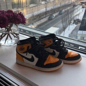 Jordan Kids Sneakers Black Orange White